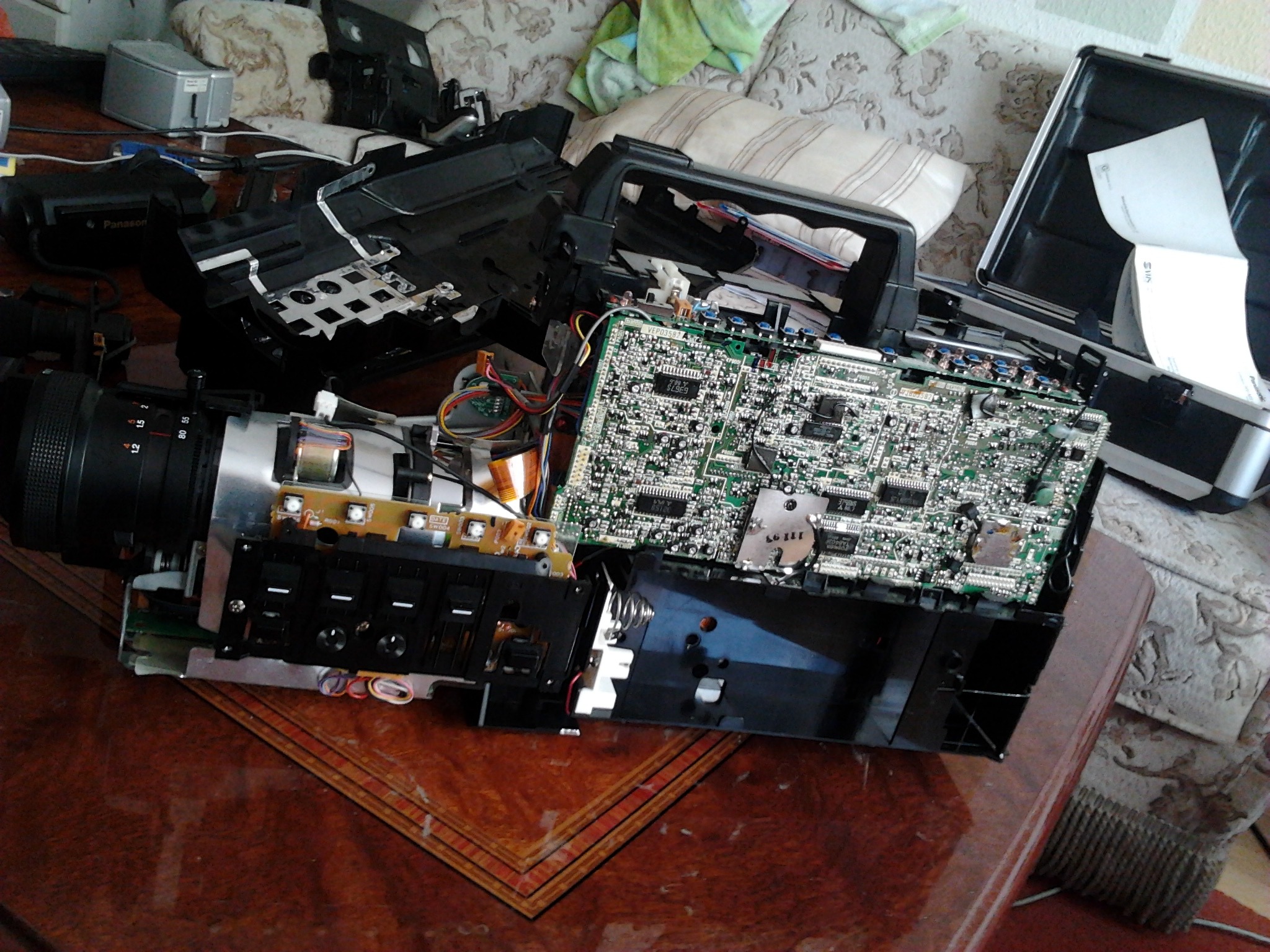 تعمیر دوربین هندیکم پاناسونیک قدیمی | نمایندگی تعمیر دوربین اطمینان