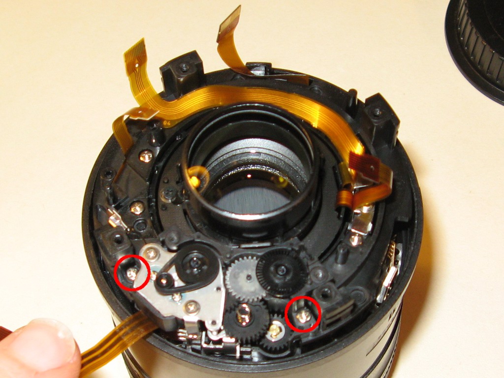 تعمیر موتور فوکوس لنز