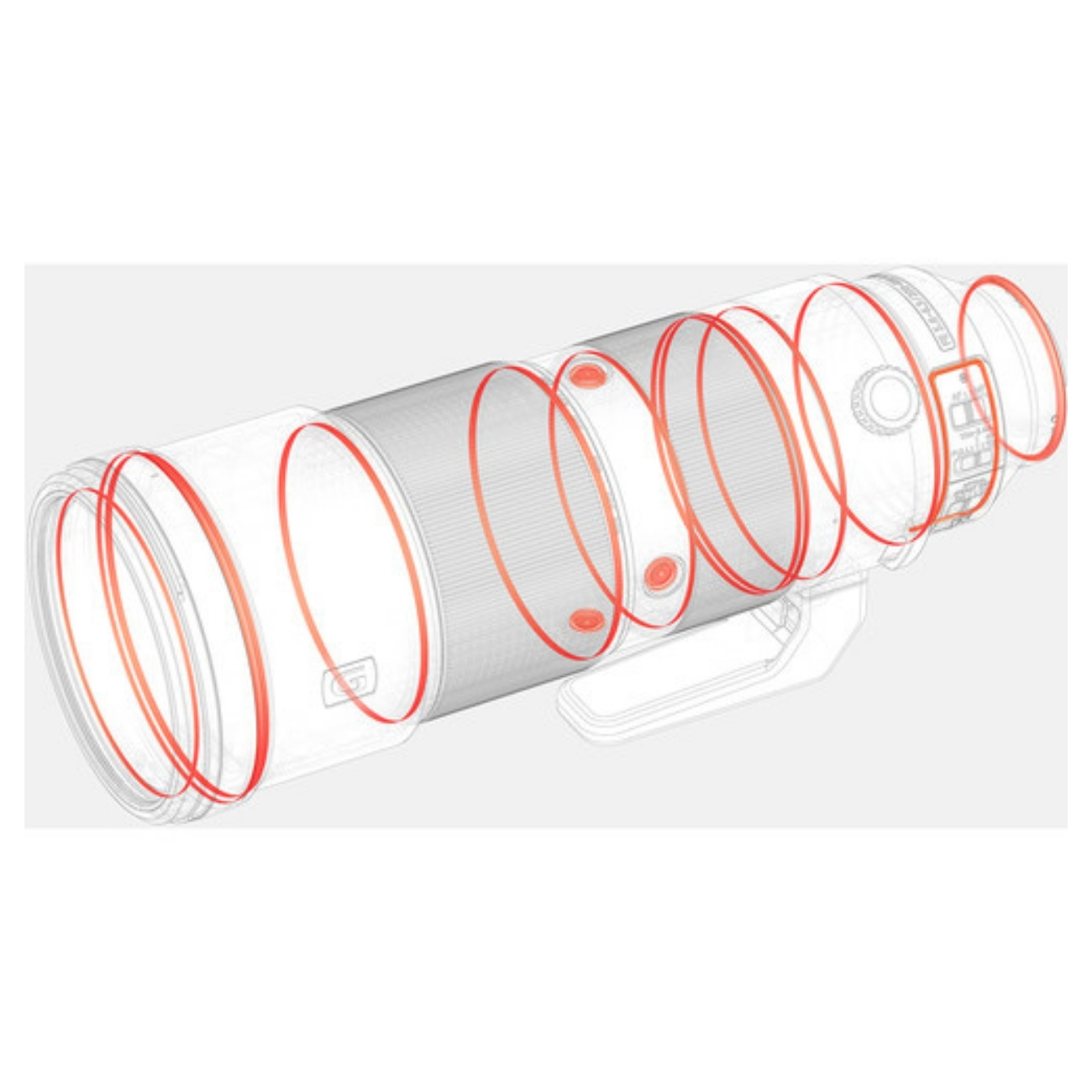 تعمیر لنز سونی Sony FE 200-600mm f/5.6-6.3 G OSS